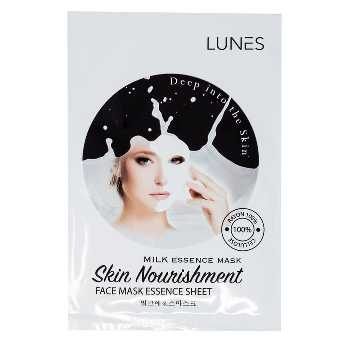 Lunes Skin Nourishment Mask Sheet MILK