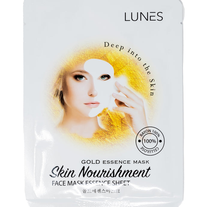 Lunes Skin Nourishment Mask Sheet GOLD