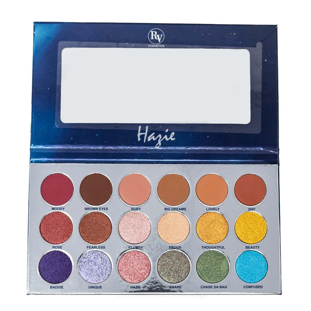 RV Cosmetics Eyeshadow Palette HAZIE