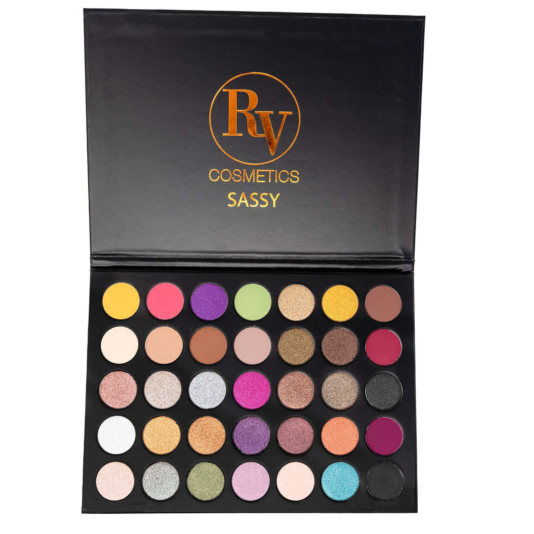 RV Cosmetics Eyeshadow Palette SASSY