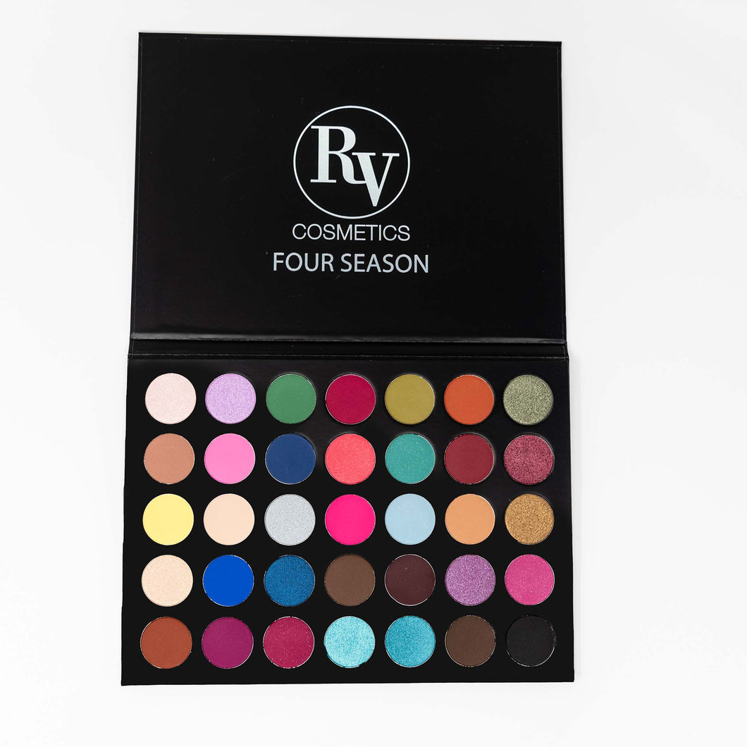 RV Cosmetics Eyeshadow Palette FOUR SEASON