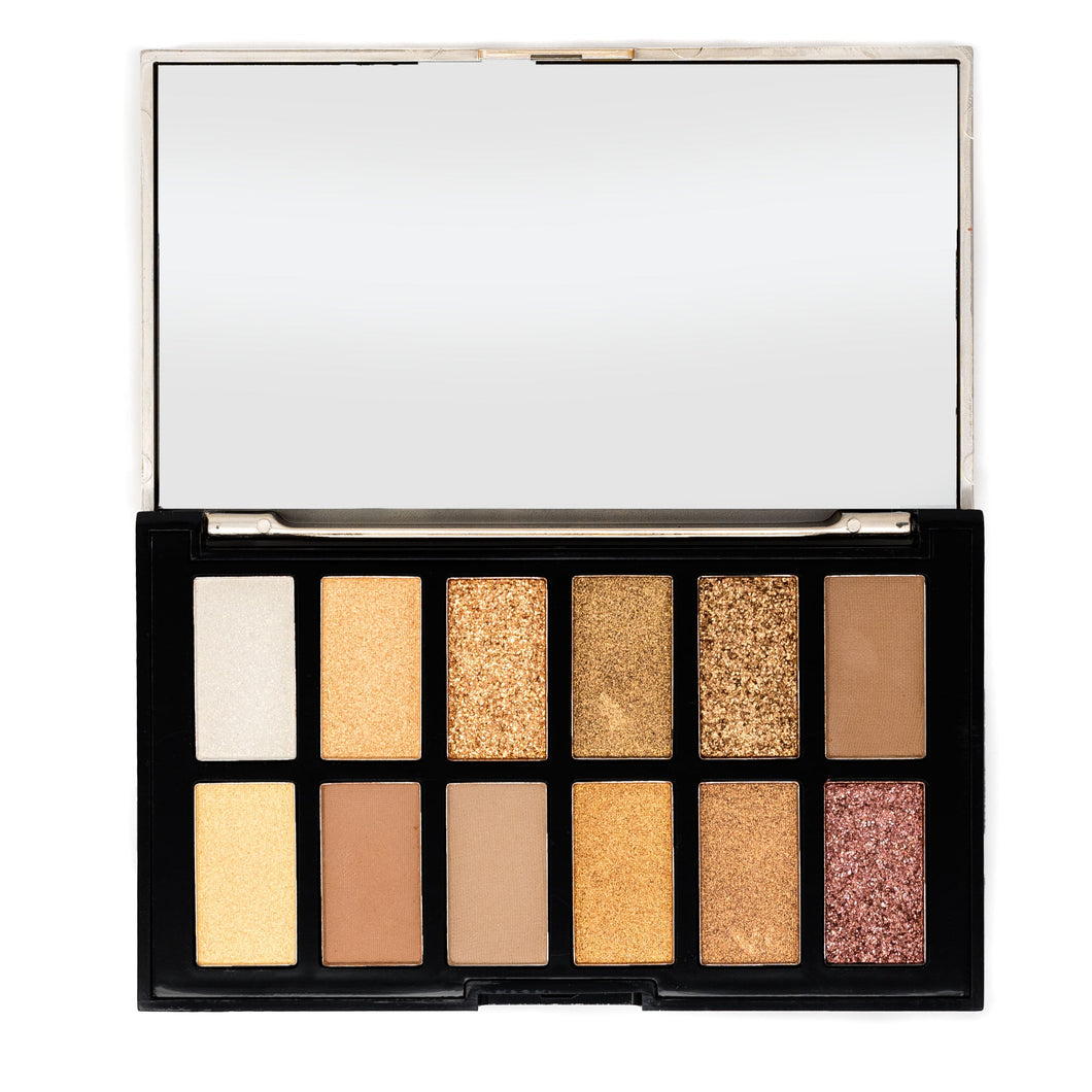 KleanColor Gold Ombre Eyeshadow Palette TAUPE GOLD