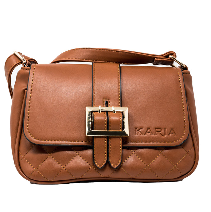 Karia Crossbody Purse TAWNY